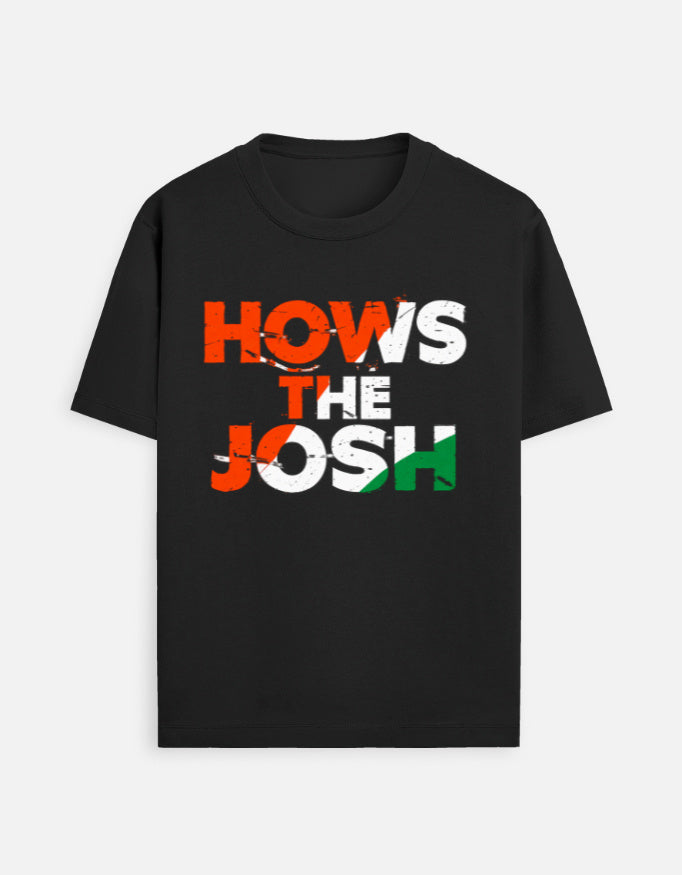 How's The Josh tee, Indian pride streetwear by B.Bunnies