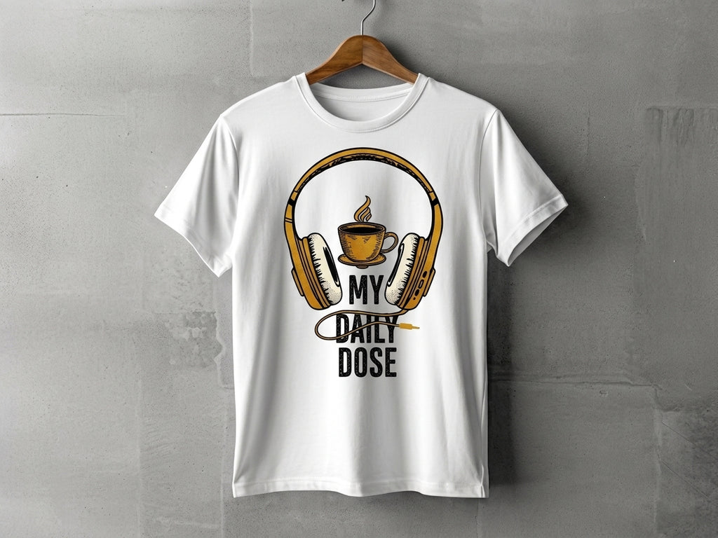 My Daily Dose Oversized Graphic T-Shirt | 100% Cotton Heavyweight Tee