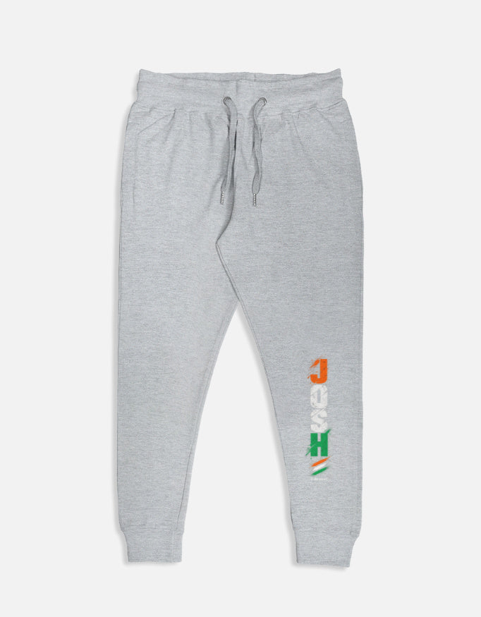 B.Bunnies joggers, ribbed cuff detail